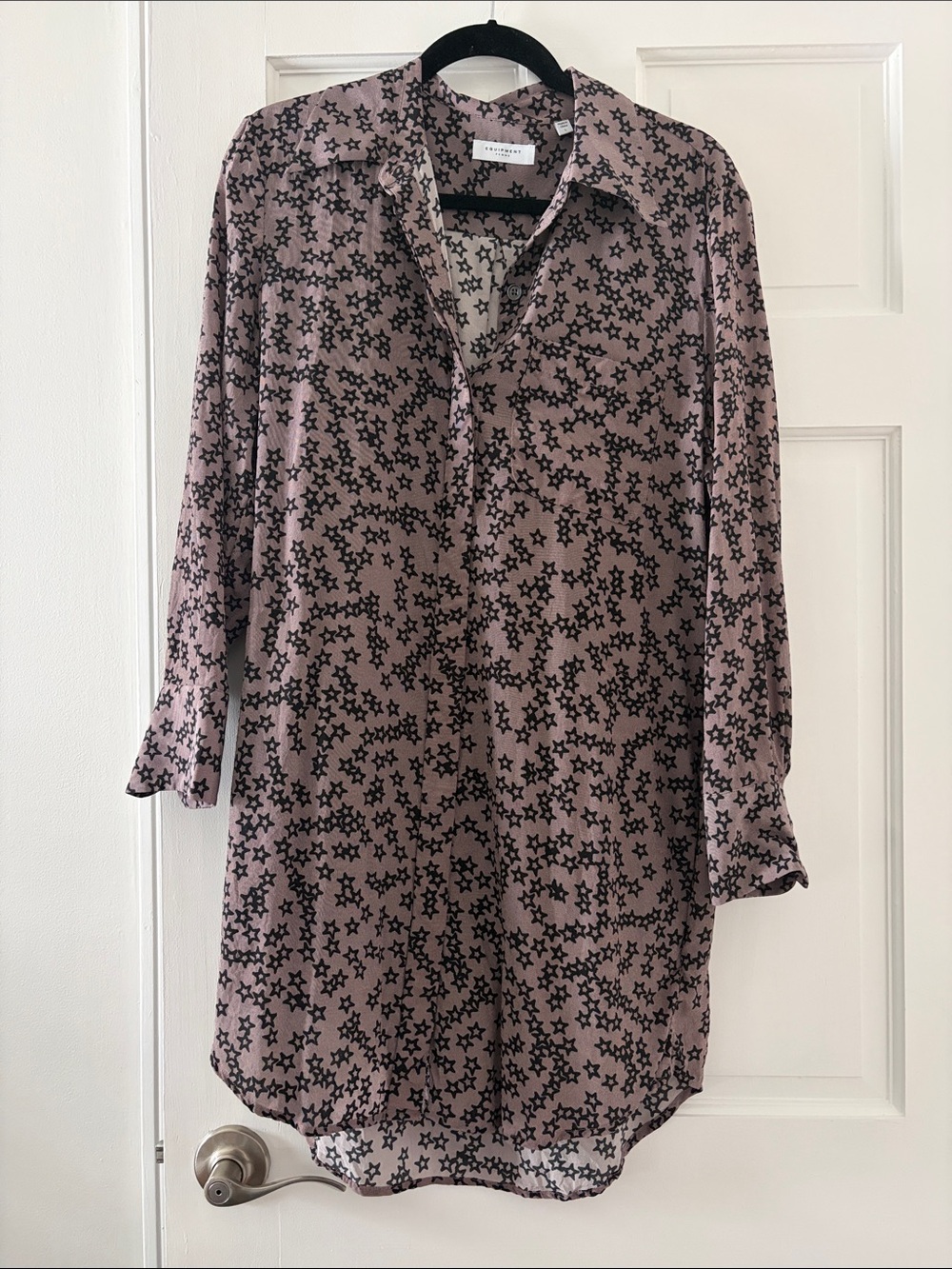 EQUIPMENT Scoutt printed silk-crepe mini shirt dress